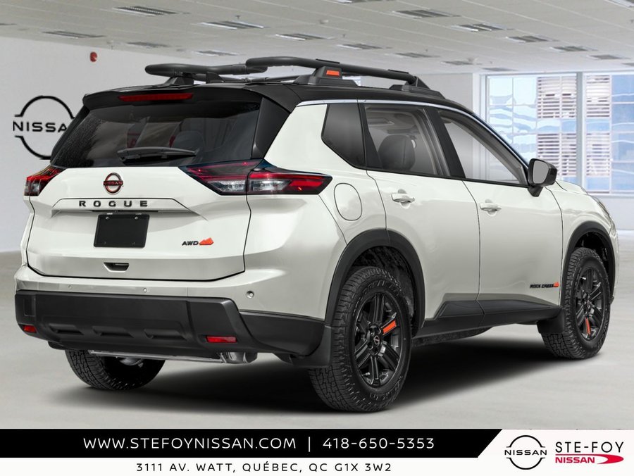 NISSAN Rogue R6386 2026 Blanc Everest triple couche deux tons