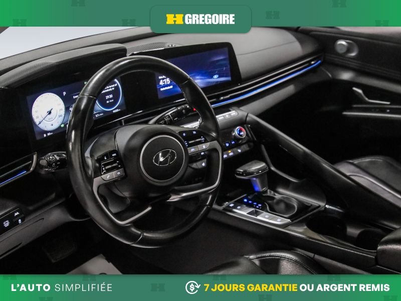 Hyundai Elantra 821866 | LUXURY AUTO AC CUIR TOIT NAV MAGS CAM RECUL BLEUTO 2023 Rouge Laval - photo #11