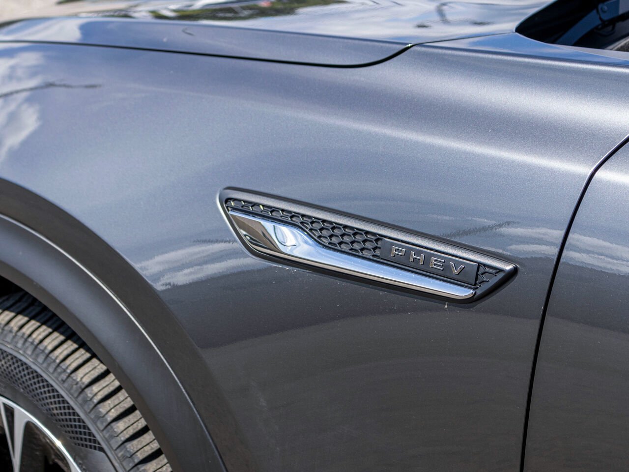 Mazda CX-90 hybride rechargeable GT TI 2024 Gris Châteauguay - photo #39