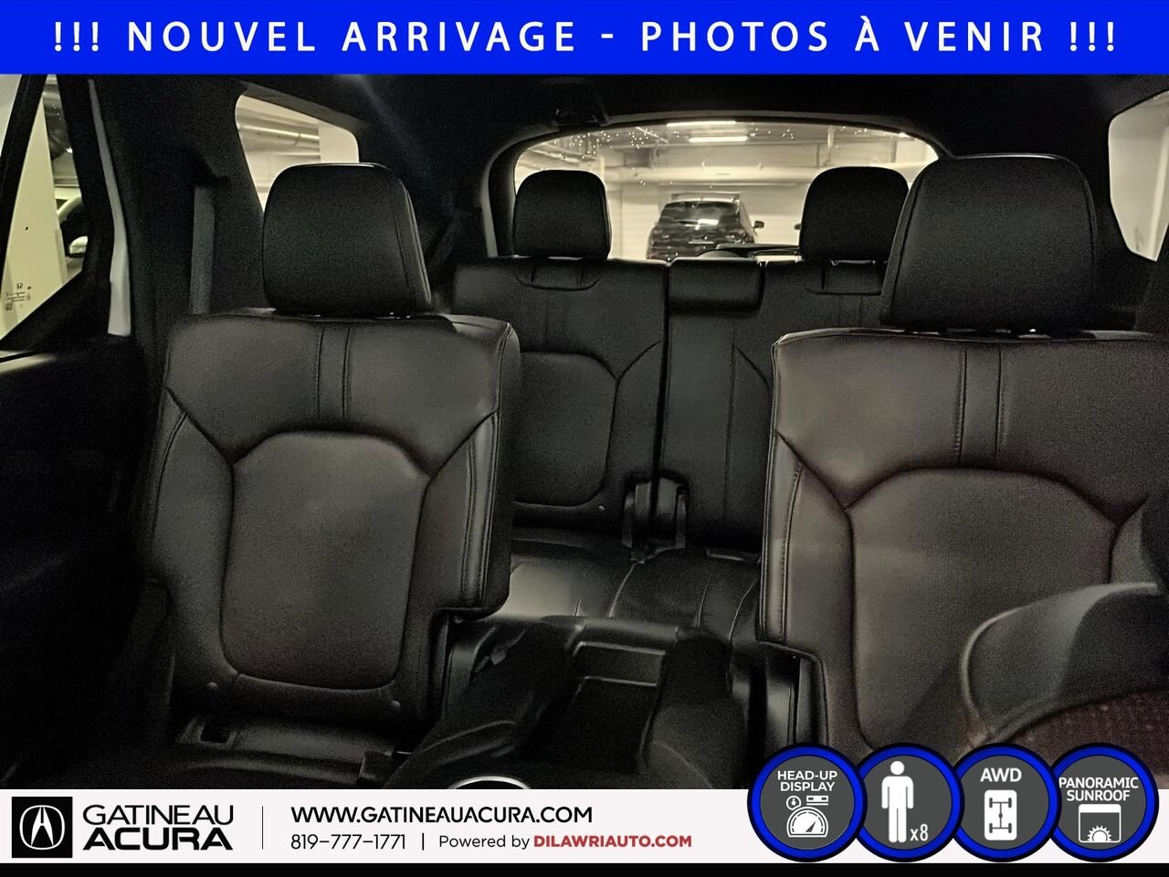 2024 Honda Pilot Black Edition AWD White Ottawa & Gatineau - photo #11