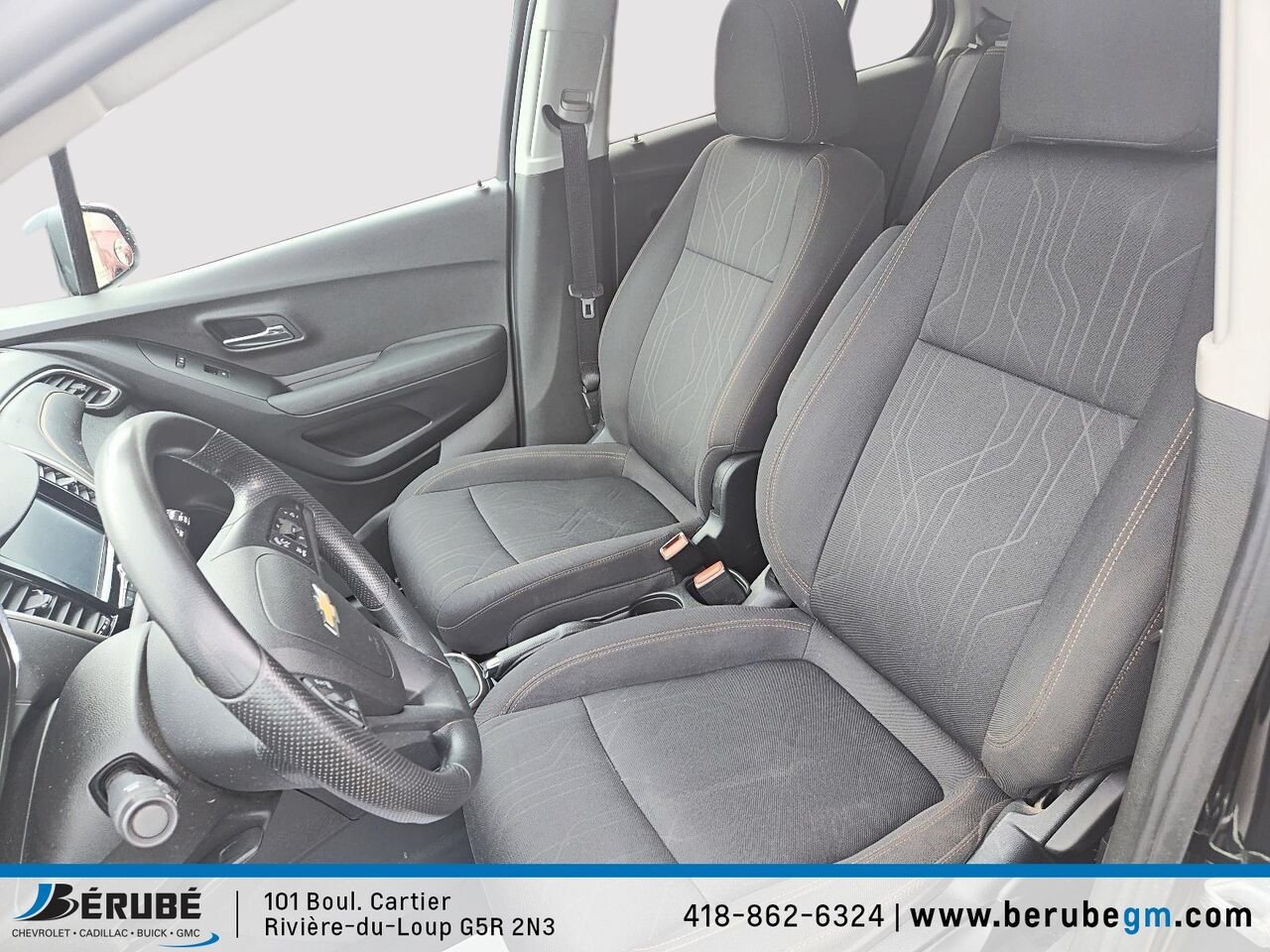 CHEVROLET TRAX FWD LT 2017 Noir Rivière-du-Loup - photo #5