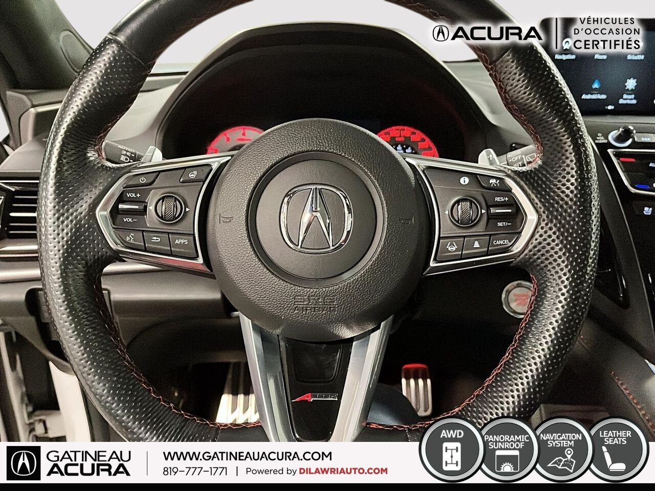 Acura RDX A-Spec SH-AWD 2023 Blanc Gatineau - photo #9