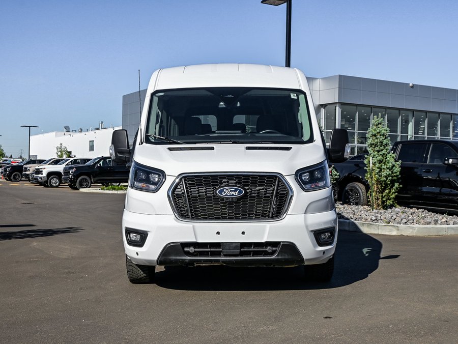 2026 Ford Transit Passenger Wagon XLT 302A AWD 3.5L EcoBoost 12 Passenger | Keyless Ignition White