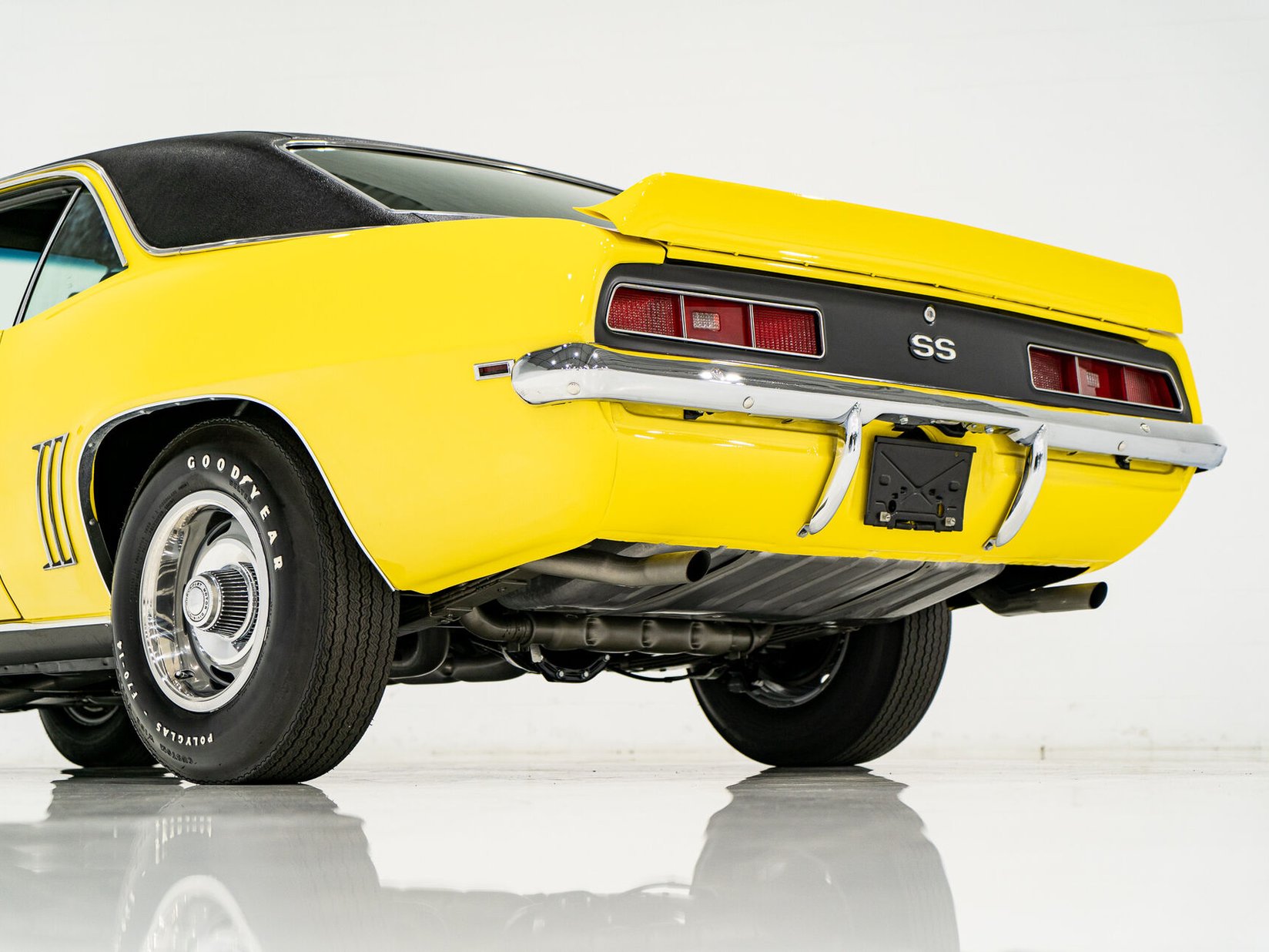 Chevrolet Camaro SS **PRIX EN USD** With factory A/C 1969 Jaune Montréal - photo #44