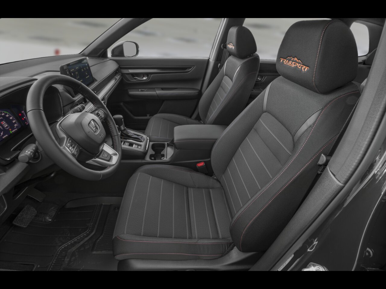 2027 Honda CR-V Hybrid CR-V TRAILSPORT HYBRID Radiant Red Metallic Matane - photo #7