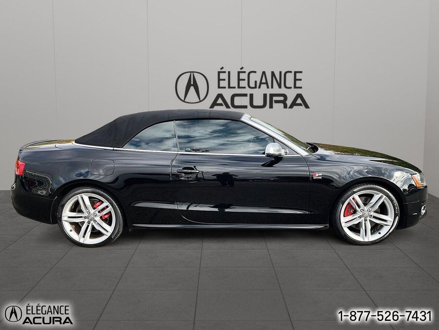 Audi S5 Cabriolet automatique Premium 2 portes 2010 Noir