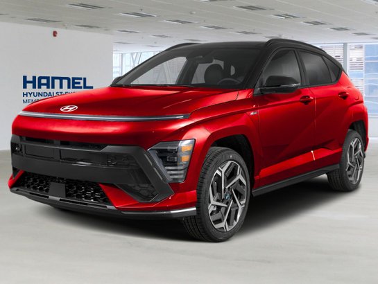 Hyundai Kona 2027 2027 Rouge ultime avec toit Noir abyssal