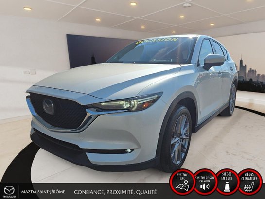 2019 Mazda CX-5 GT | TOIT OUVRANT | CUIR | NAVIGATION | AWD White