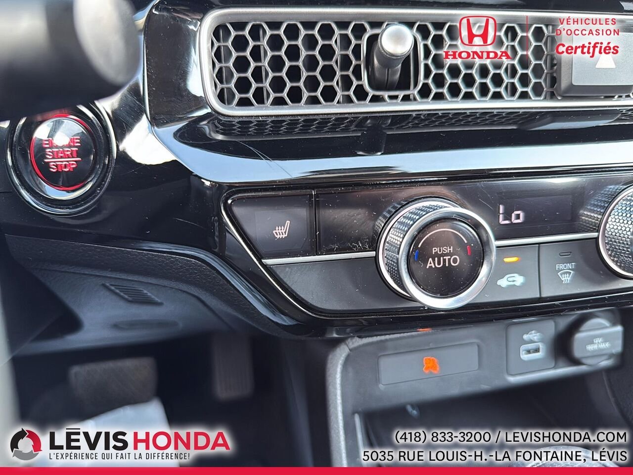 Honda Civic LX LX CVT 2023 Blanc Lévis - photo #25
