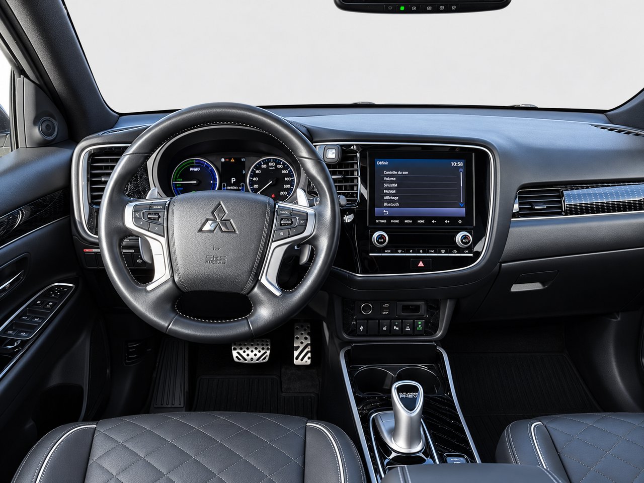 2022 Mitsubishi Outlander Plug-In Hybrid BLACK EDITION S-AWC Silver Châteauguay - photo #16
