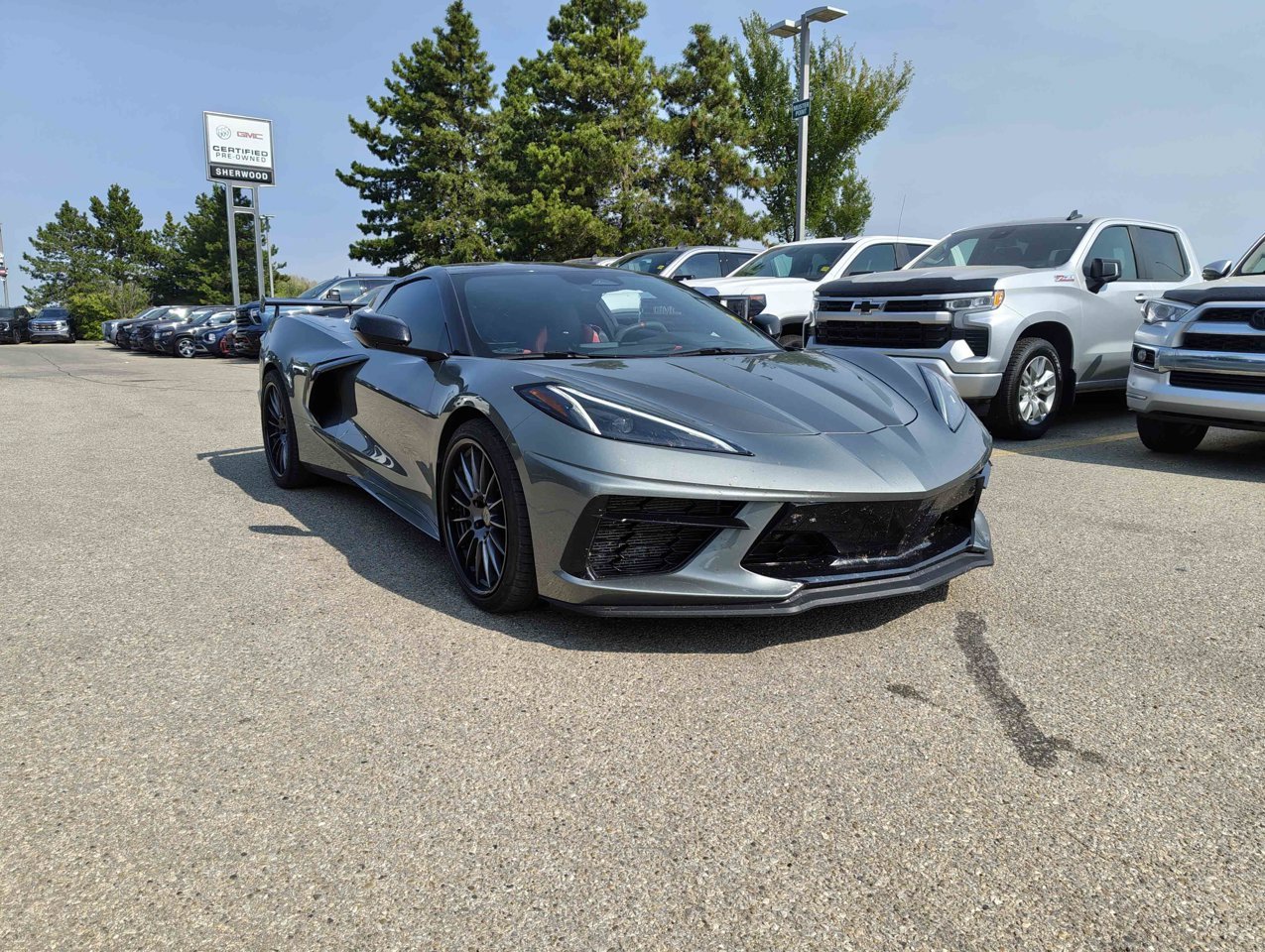 2024 Chevrolet Corvette 2dr Stingray Conv w/2LT Hypersonic Gray Metallic Sherwood Park - photo #2