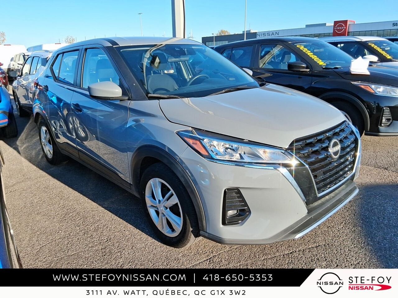 2024 Nissan Kicks S TA Grey Ste-Foy - photo #1