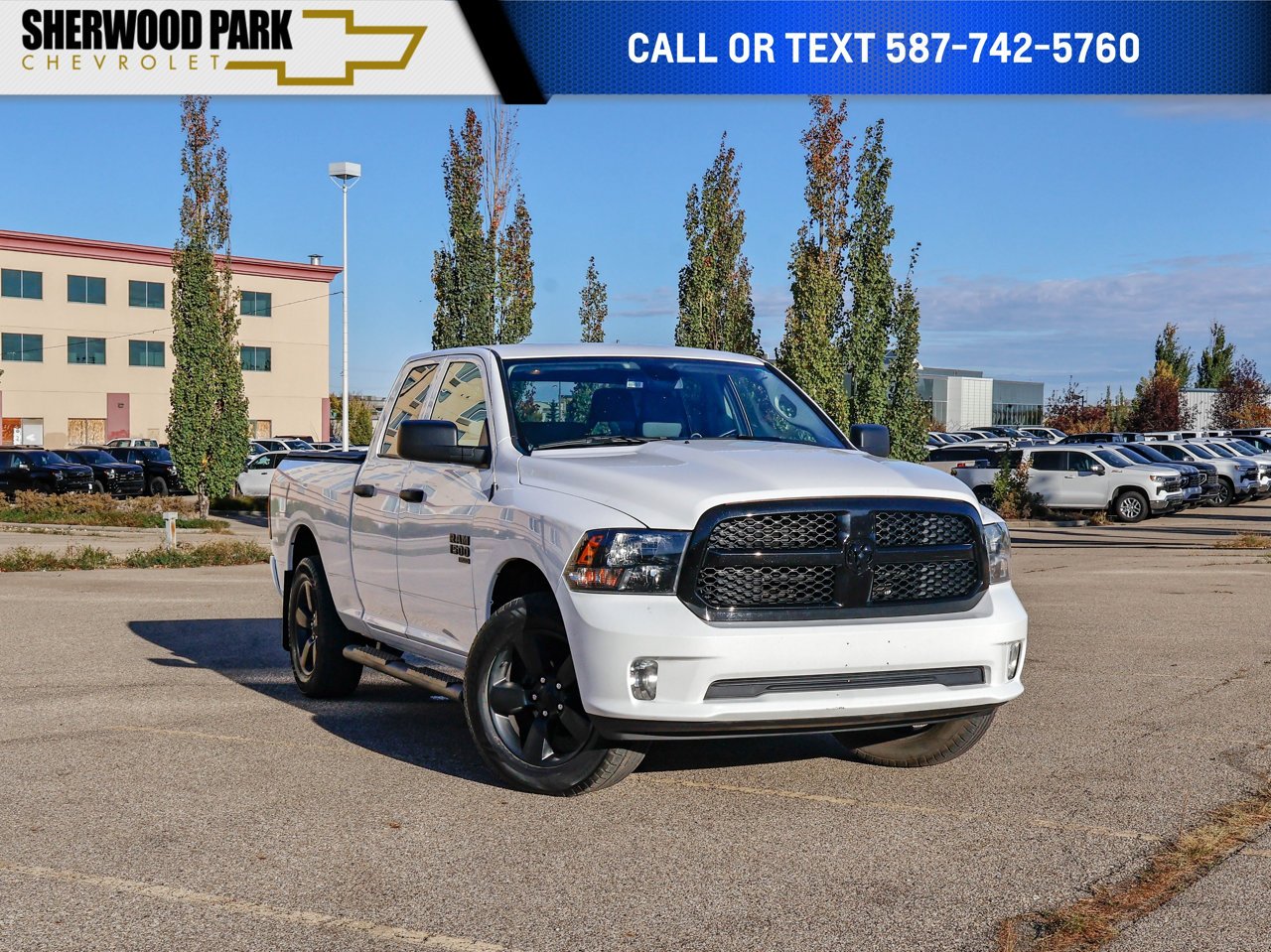 2022 Ram 1500 Classic Express 4x4 Quad Cab 6'4 Box White Sherwood Park - photo #0