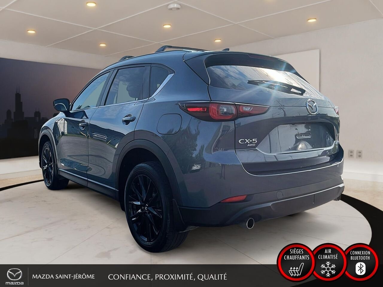 2022 Mazda CX-5 Grey Ste-Agathe des Monts - photo #9