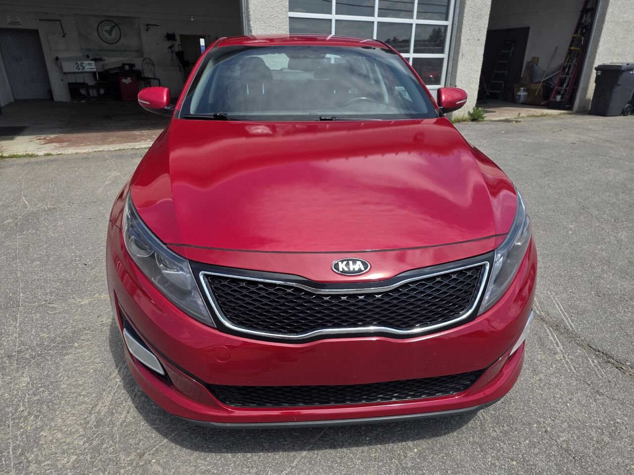 2015 Kia Optima Red  - photo #8