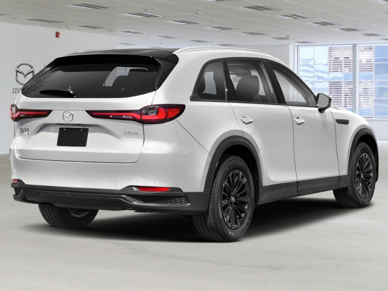 Mazda CX-90 hybride léger GS-L TI 2026 Blanc rhodium métallisé Laval - photo #1