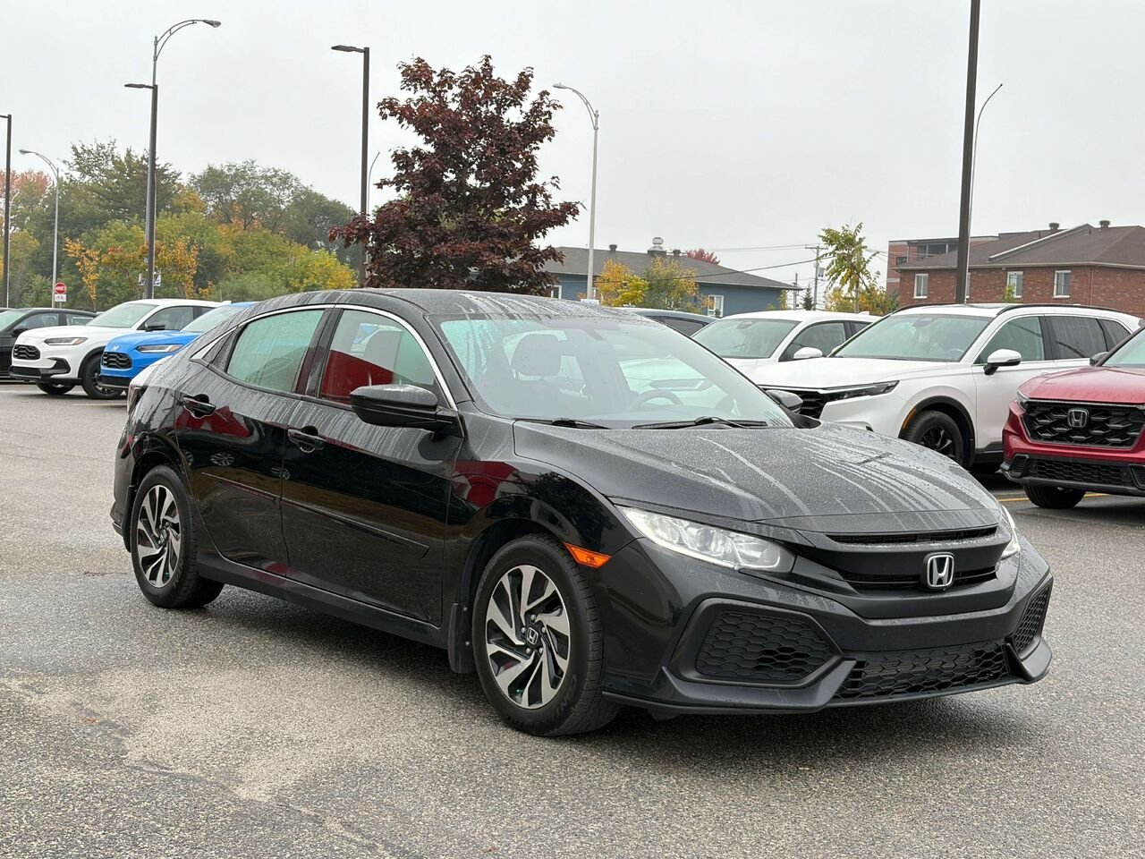 Honda Civic LX 2018 Noir Gatineau - photo #6