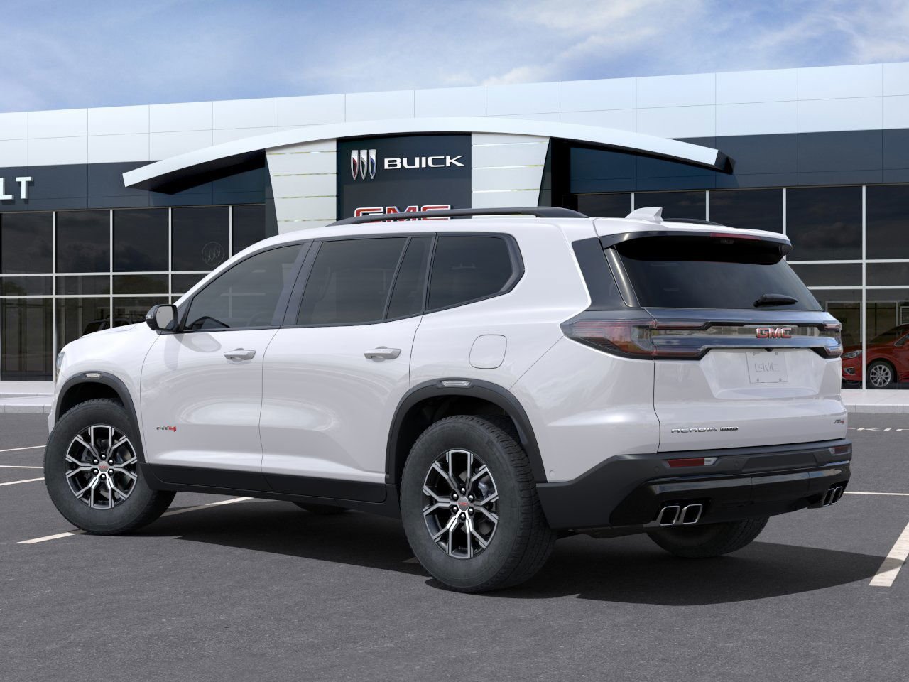 2025 GMC Acadia AT4 White Frost Tricoat Saint-Eustache - photo #2