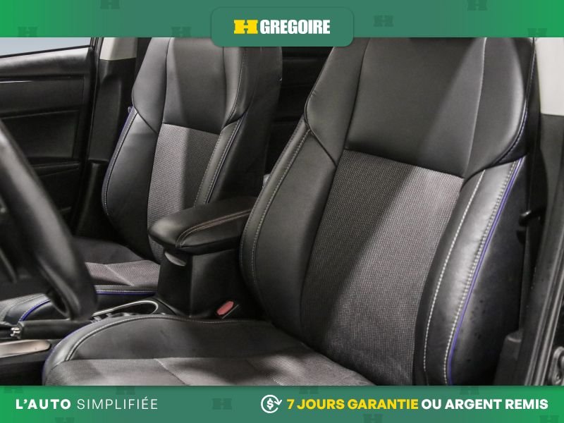 Toyota Corolla 823044 | SE AUTO AC CUIR GR ELECT CAMERA DE RECUL BLEUTOOTH 2019 Noir Laval - photo #13
