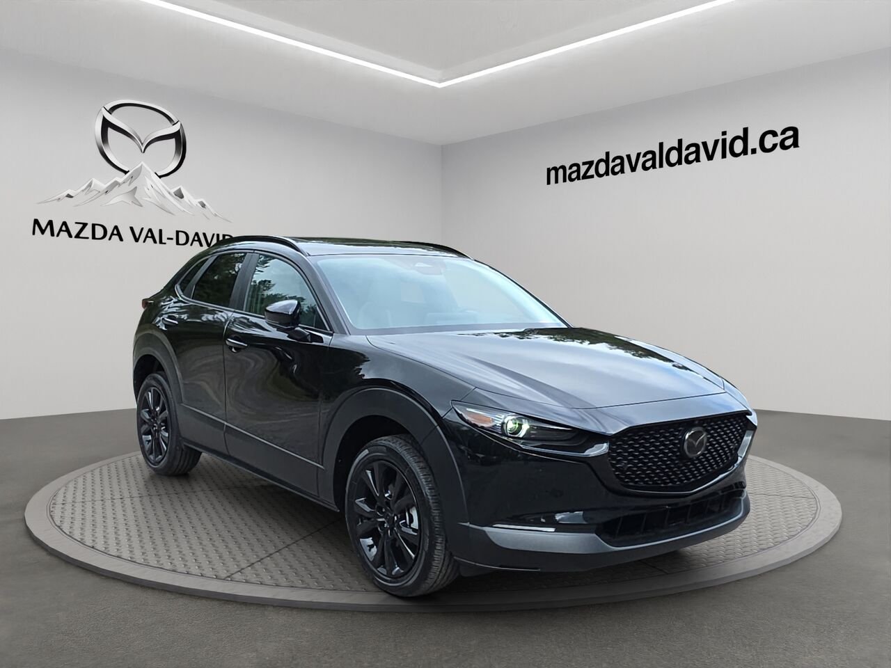 2026 Mazda CX-30 GT TI avec moteur turbo Jet Black Mica Val-David - photo #8