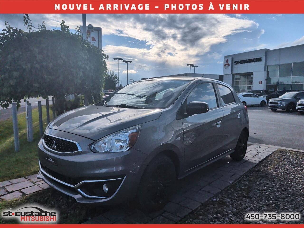 Mitsubishi Mirage 2019 Gris Saint-Eustache - photo #0