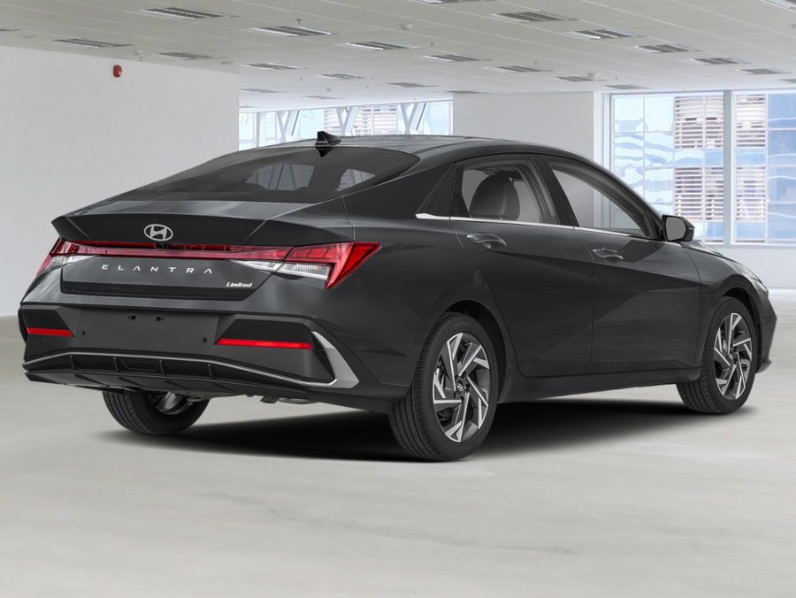 2026 HYUNDAI Elantra Luxury IVT avec intérieur deux tons Abyss Black