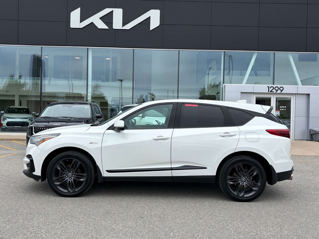 2021 Acura RDX White Gatineau - photo #2