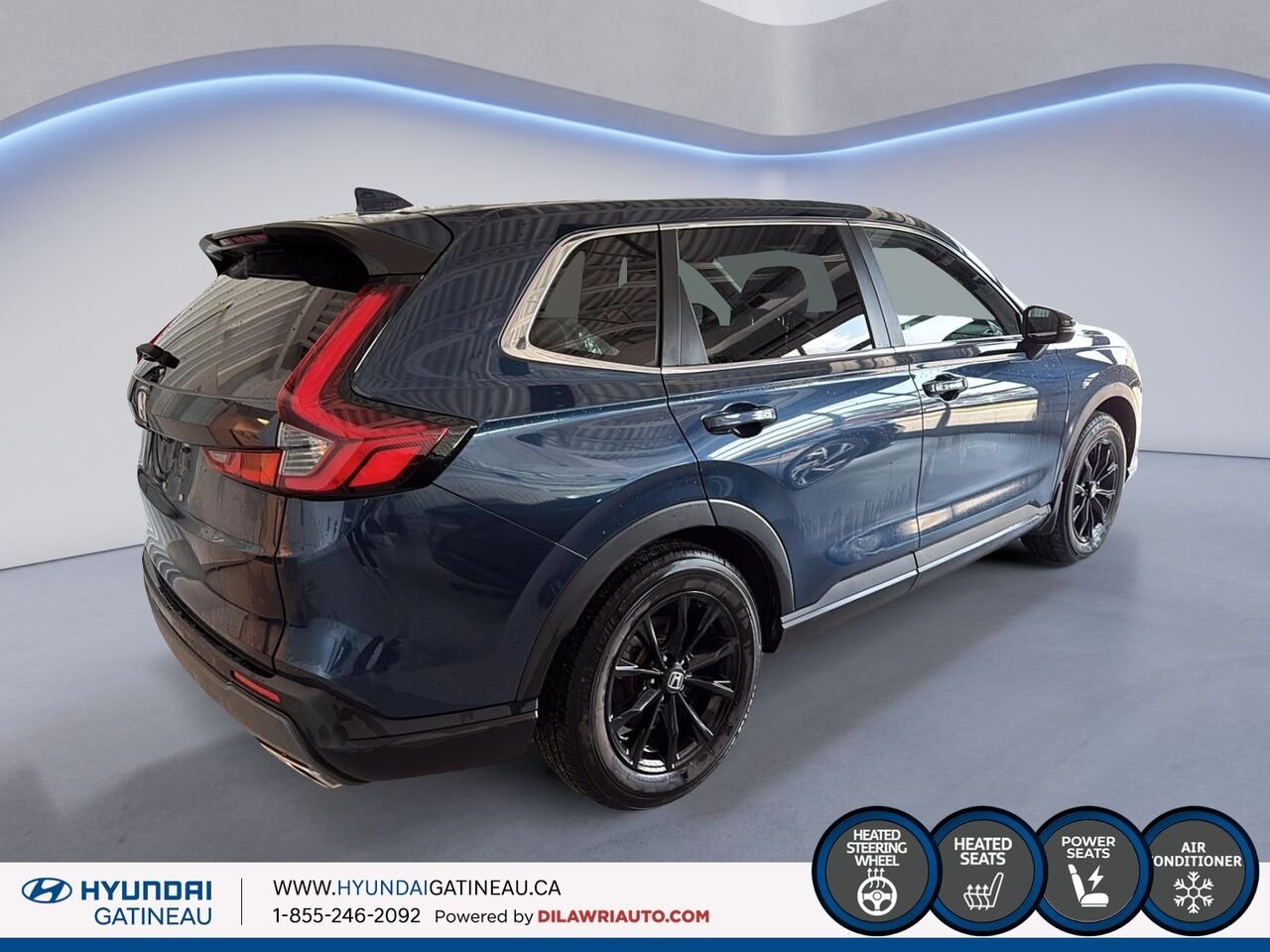 2024 Honda CR-V hybride Blue Gatineau - photo #3