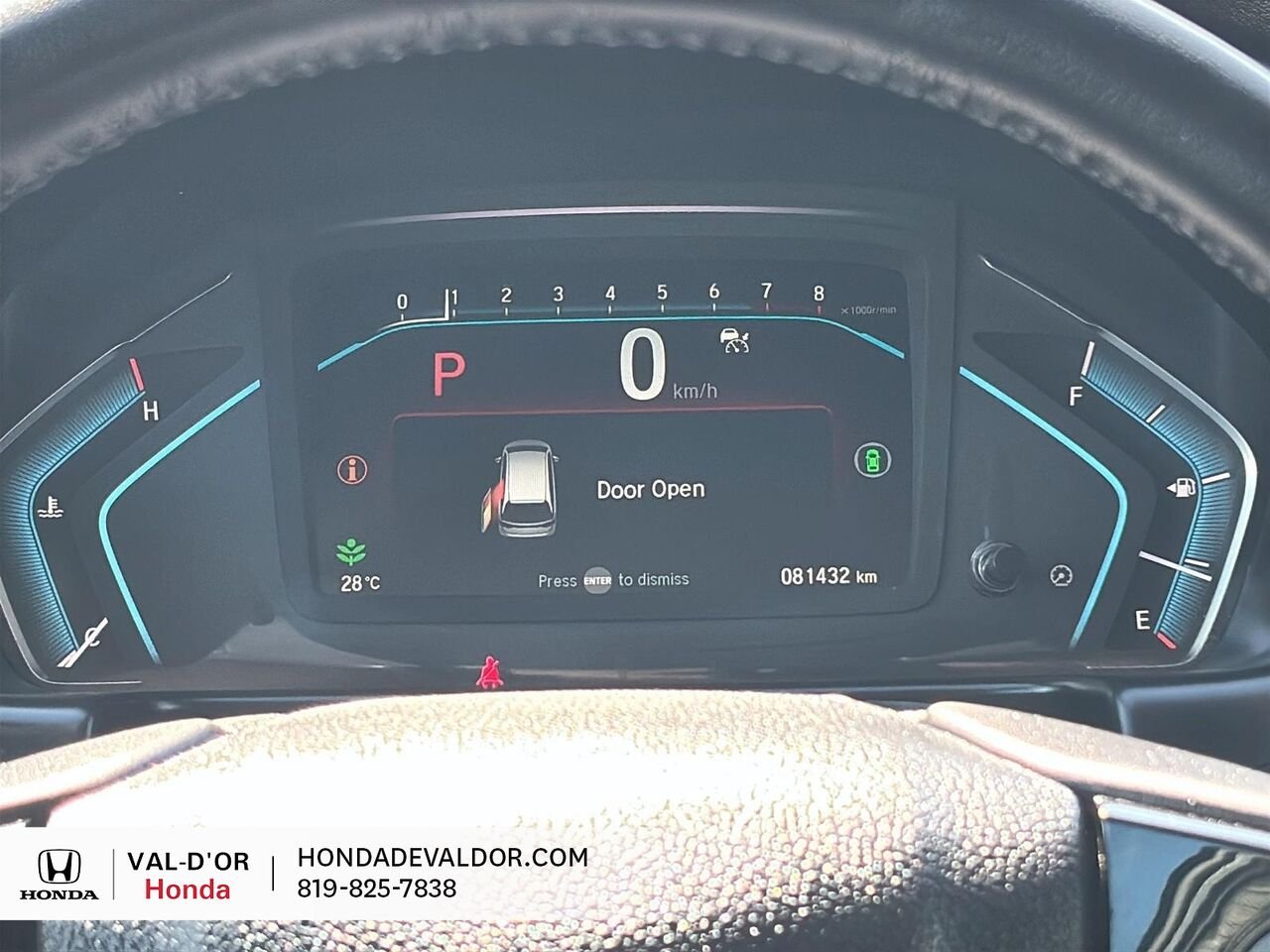 2023 Honda Odyssey Auto EX-L Grey Val-d'Or - photo #9