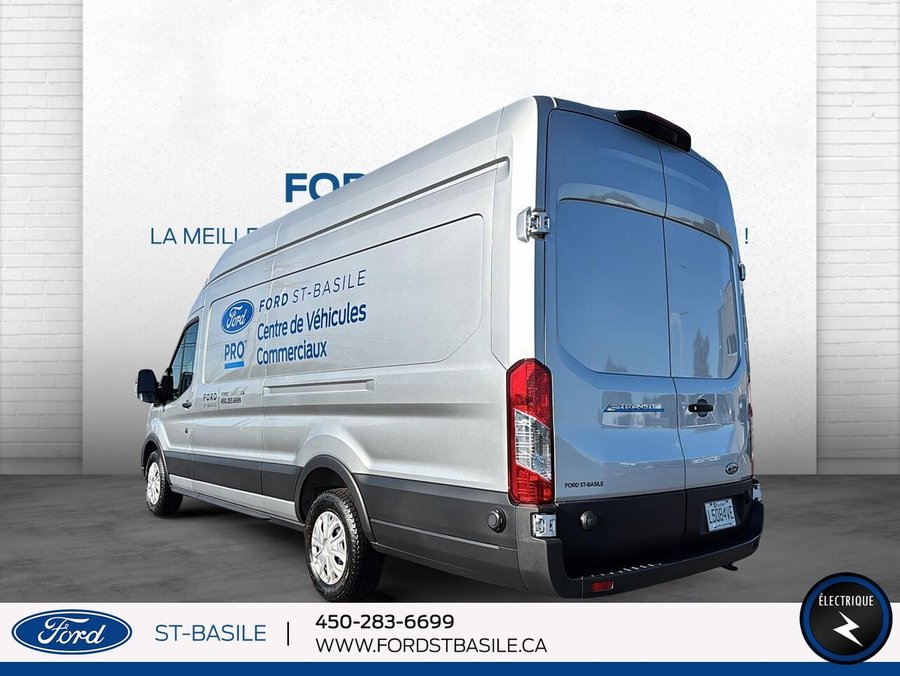 Ford TRANSIT E-TRANSIT CARGO VAN T-350 HIGH ROOF 148EL RWD W3X 2025 Gris
