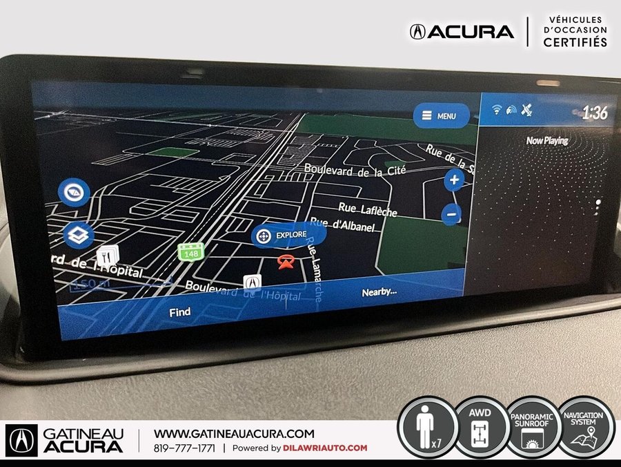 Acura MDX A-Spec SH-AWD 2023 Blanc