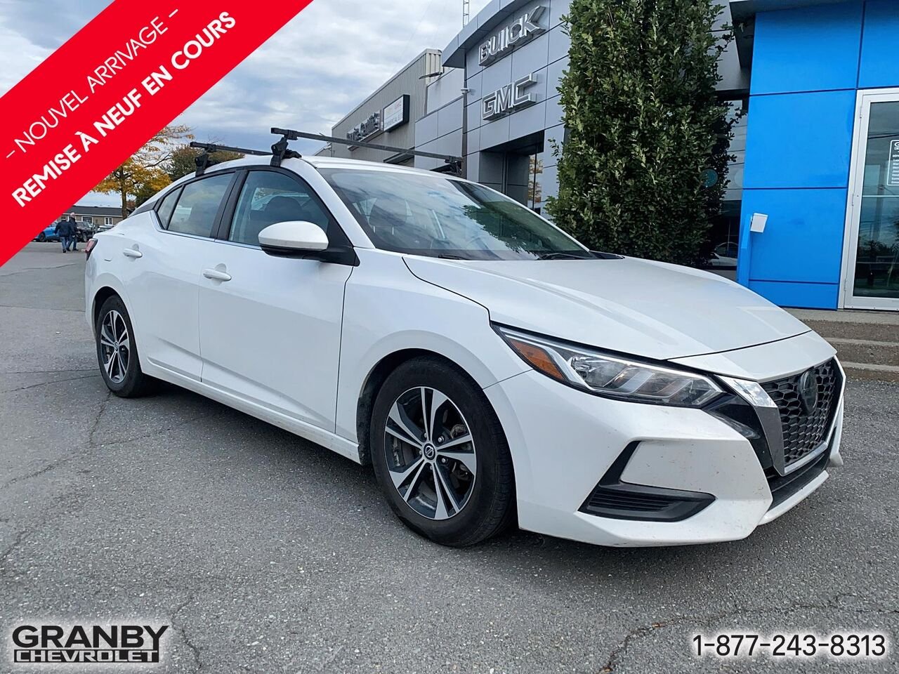 2020 Nissan Sentra SV CVT | 27-0244A White Granby - photo #2