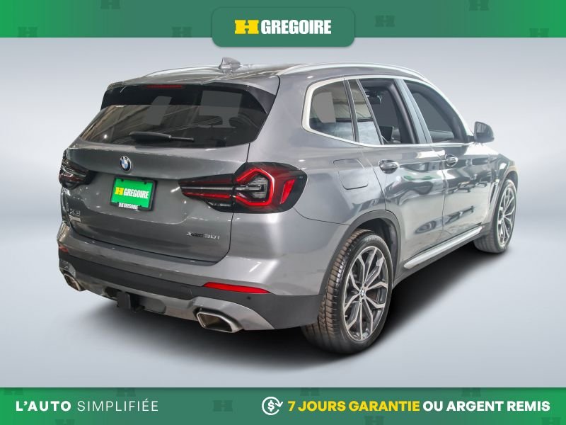 BMW X3 2023 Gris Saint-Eustache - photo #7