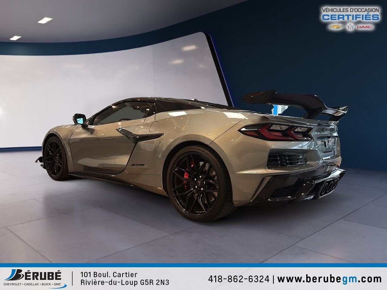 2024 CHEVROLET CORVETTE Z06 cabriolet 2 portes avec 3LZ Grey Rivière-du-Loup - photo #6