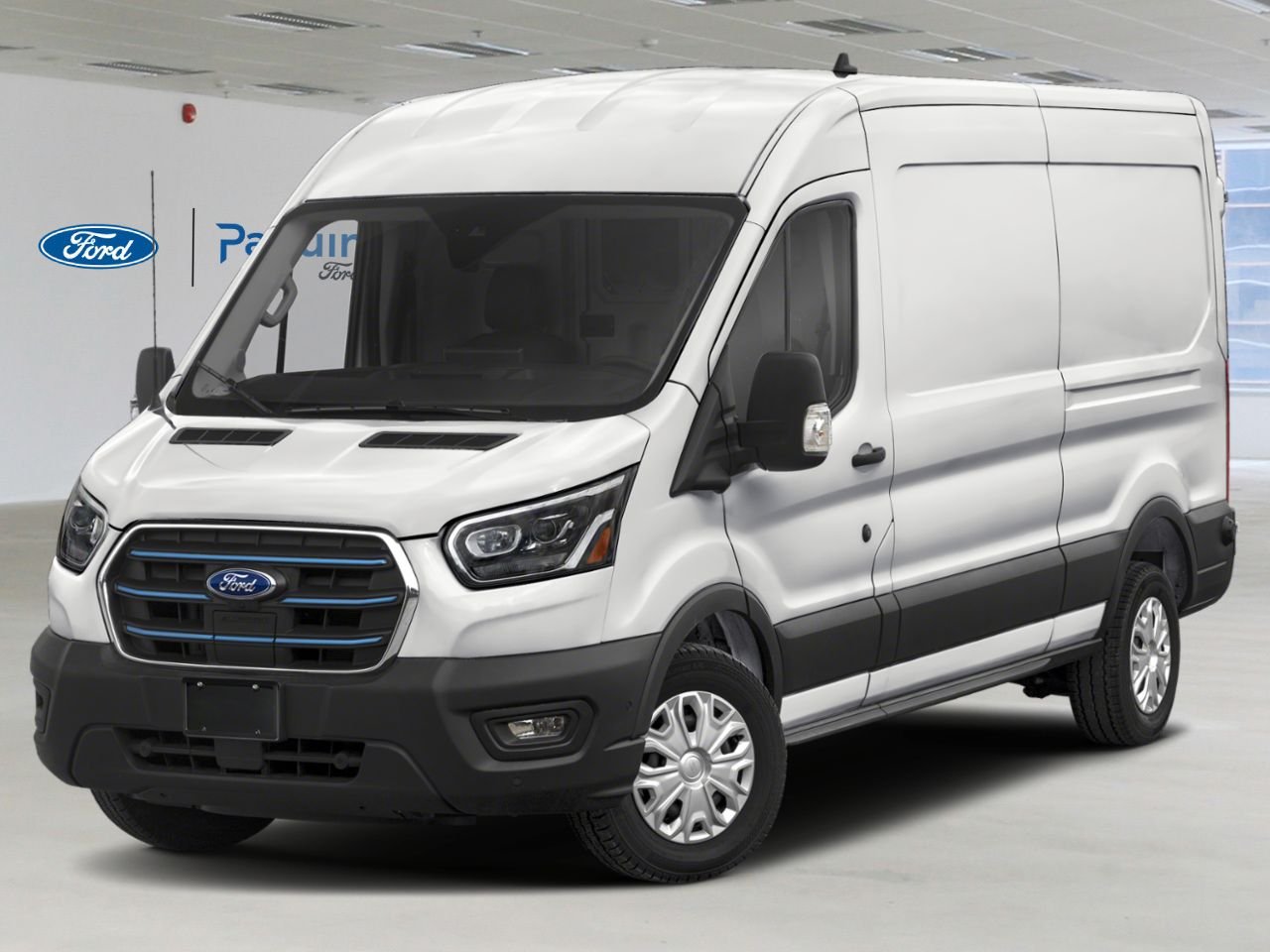 Ford E-Transit fourgonnette utilitaire 2025 Blanc Oxford Rouyn-Noranda - photo #0