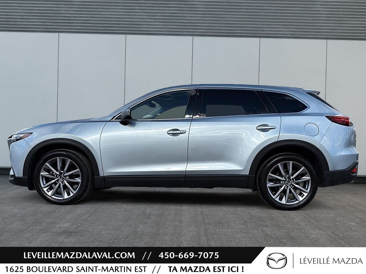 2023 Mazda CX-9 GS luxe TI Silver Laval - photo #7