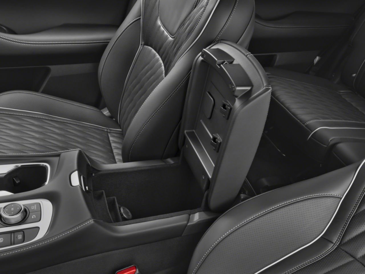 2027 INFINITI QX65 Radiant White/Black Obsidian Blainville - photo #10