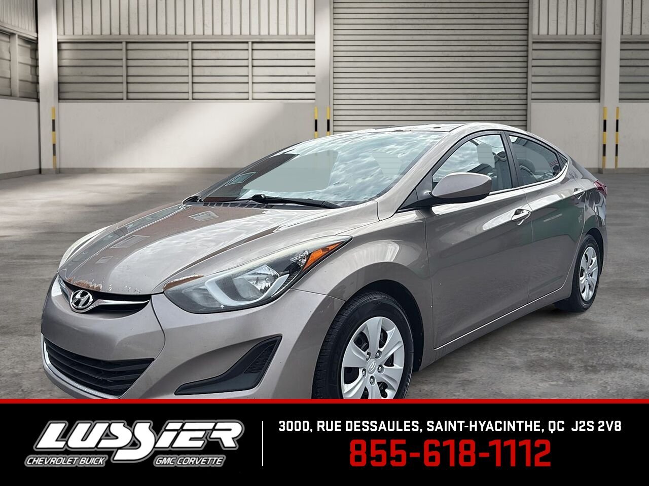 2015 HYUNDAI ELANTRA BASE Grey Saint-Hyacinthe - photo #0