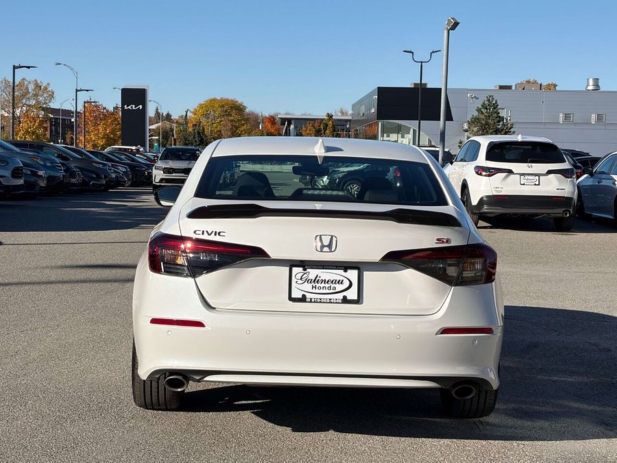Honda Civic Si berline Manuelle 2026 Blanc