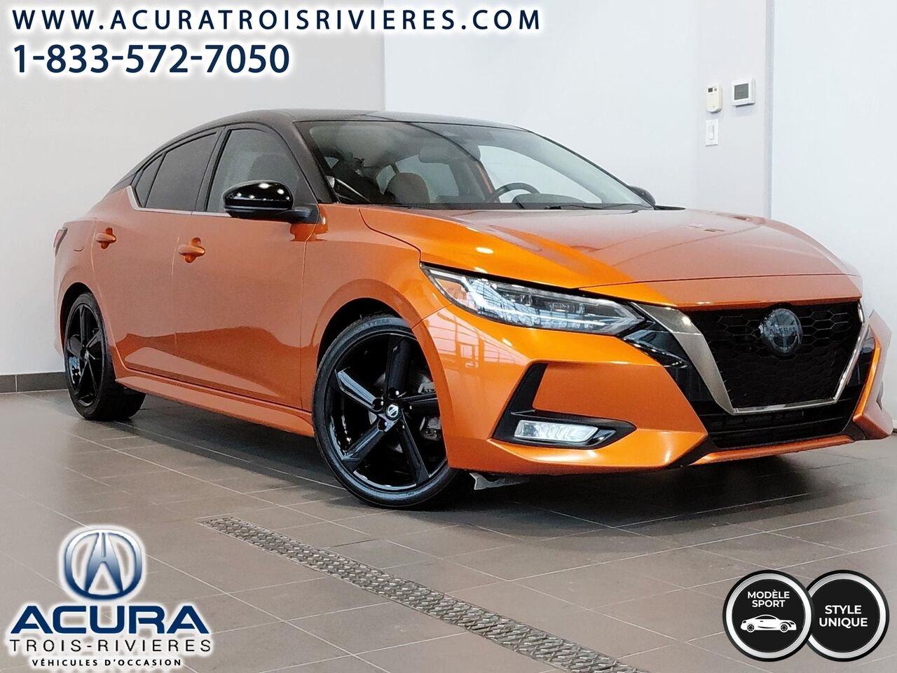 NISSAN SENTRA SR 2022 Orange Trois-Rivières - photo #0