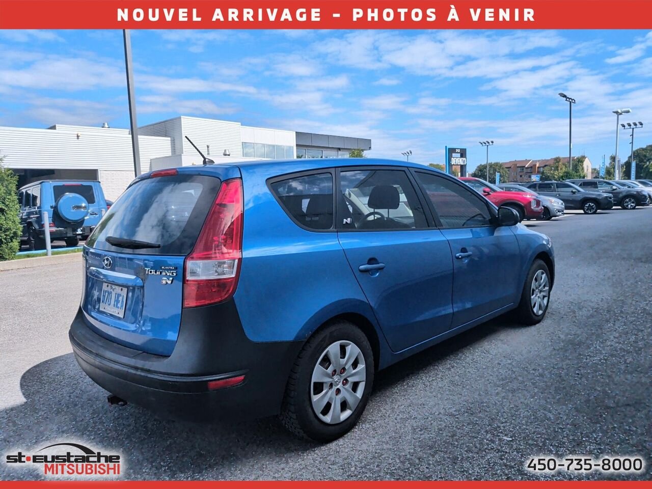 2009 Hyundai Elantra Touring Blue Saint-Eustache - photo #2