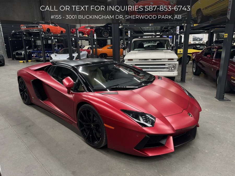 2016 Lamborghini Aventador Roadster | Full Stealth PPF | Front Axle Lift | Audison Sound System