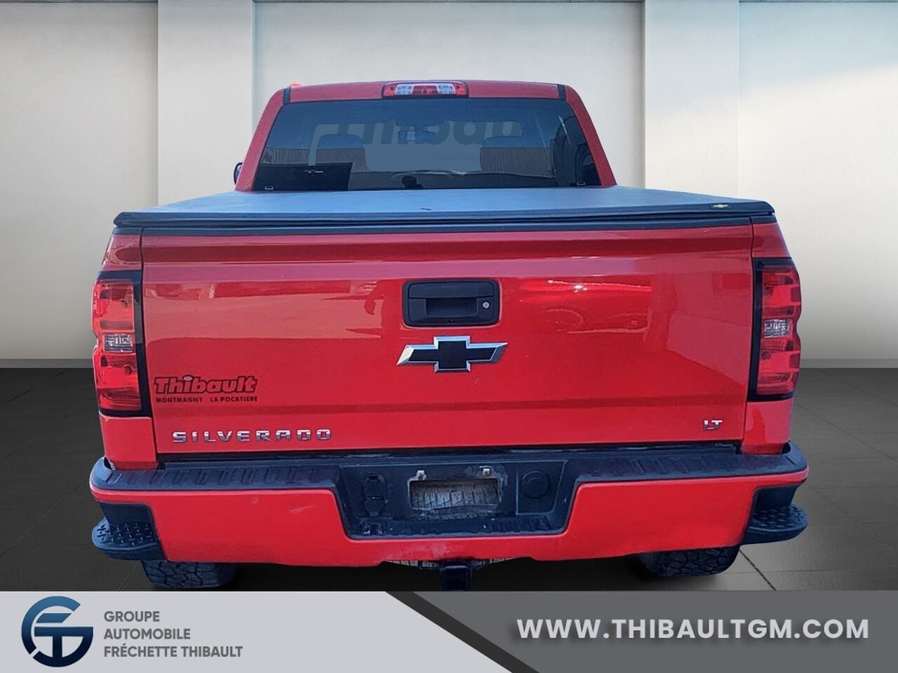 CHEVROLET SILVERADO LT cabine multiplace 153 po 4RM avec 2LT 2018 Rouge Montmagny - photo #2