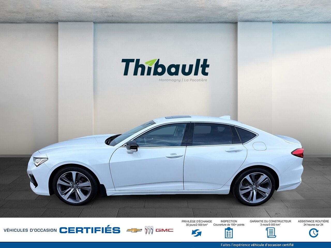 ACURA TLX PLATIN Platinum Élite berline SH-AWD 2021 Blanc Montmagny - photo #4