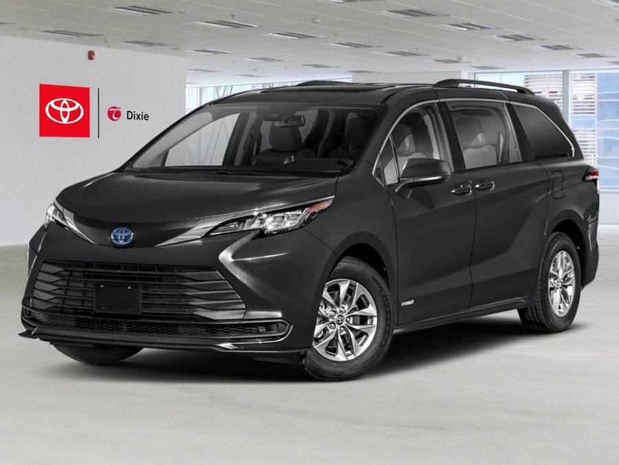 2023 Toyota Sienna HYBRID LE AWD Black