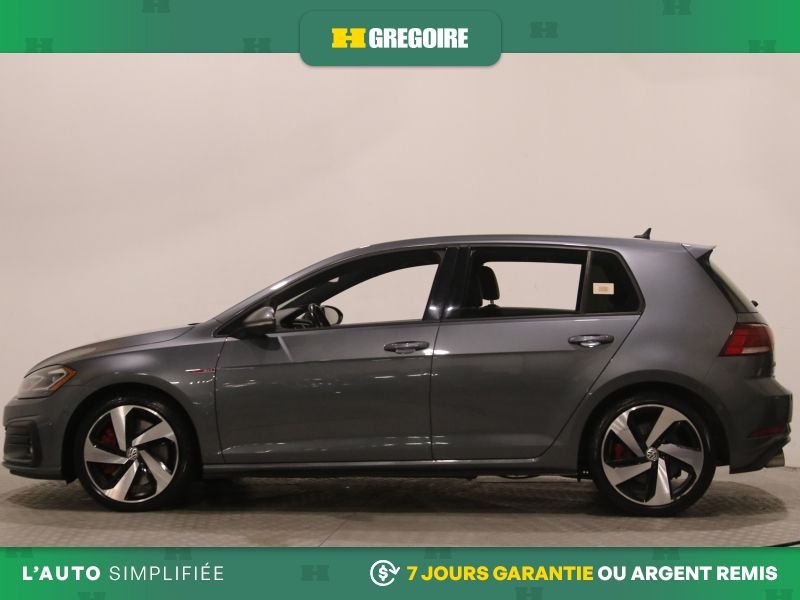 Volkswagen Golf GTI 822417 | Autobahn AUTO AC CUIR TOIT NAV CAM RECUL BLEUTOOTH 2019 Gris Laval - photo #4