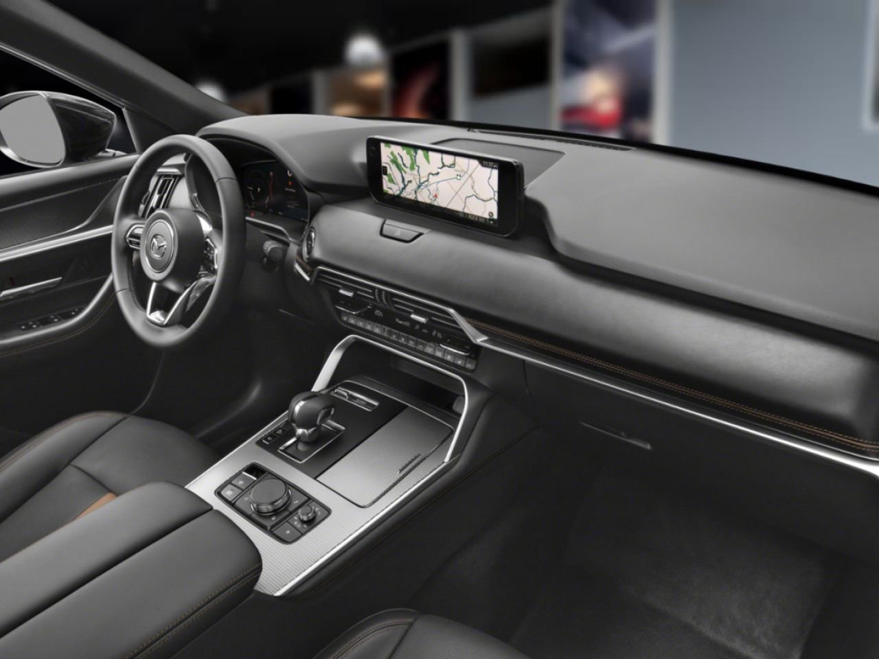 MAZDA CX-90 hybride rechargeable 2026 Noir de jais mica Notre-Dame-des-Prairies - photo #8