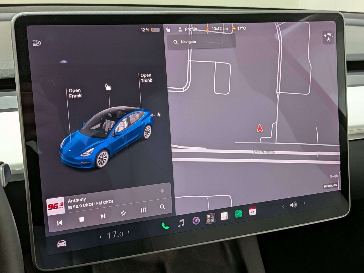 Tesla Model 3 2021 Bleu Val-David - photo #21