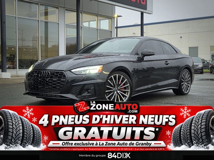 Audi A5 Coupé Progressiv Black Optic + Coupé 2023 Noir