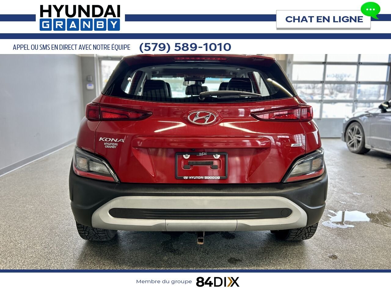 2022 Hyundai Kona Red Granby - photo #5